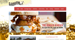 Desktop Screenshot of coastal-restaurant.com